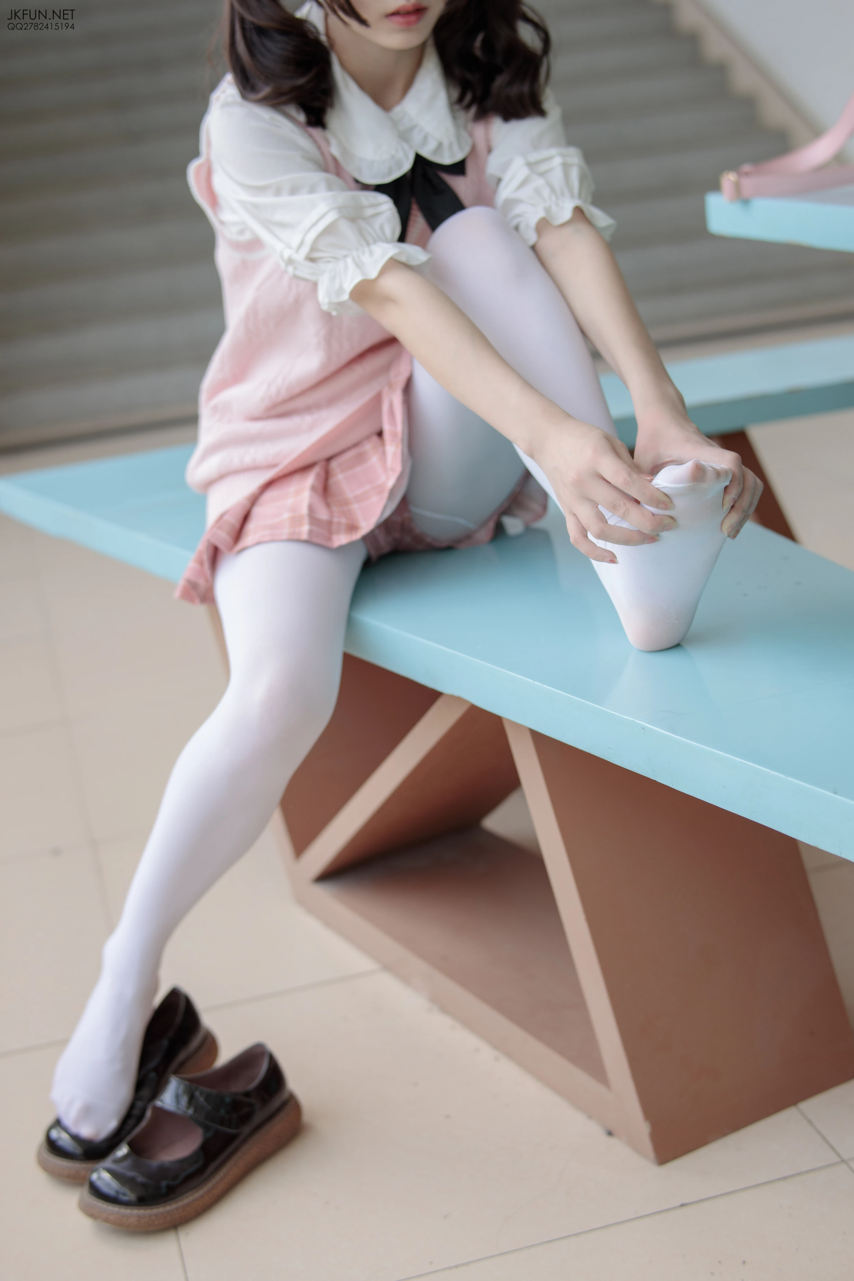 森萝财团 [JKFUN-007] 默陌 80D白丝 [126P 1V]插图7